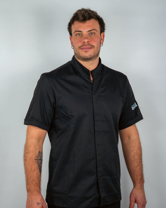 Sinclair Kurzarm Nero - Luxury Chef
