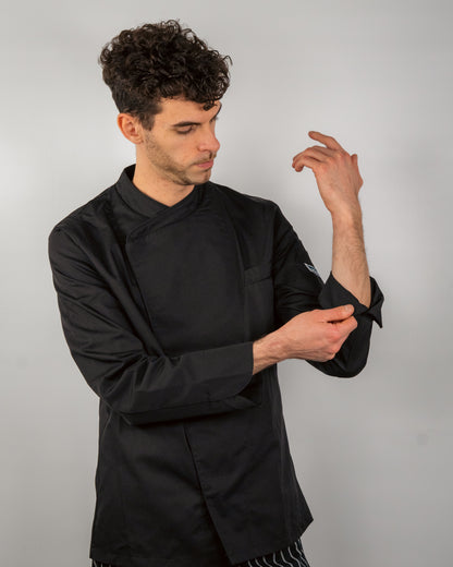 Giacca da cucina nera