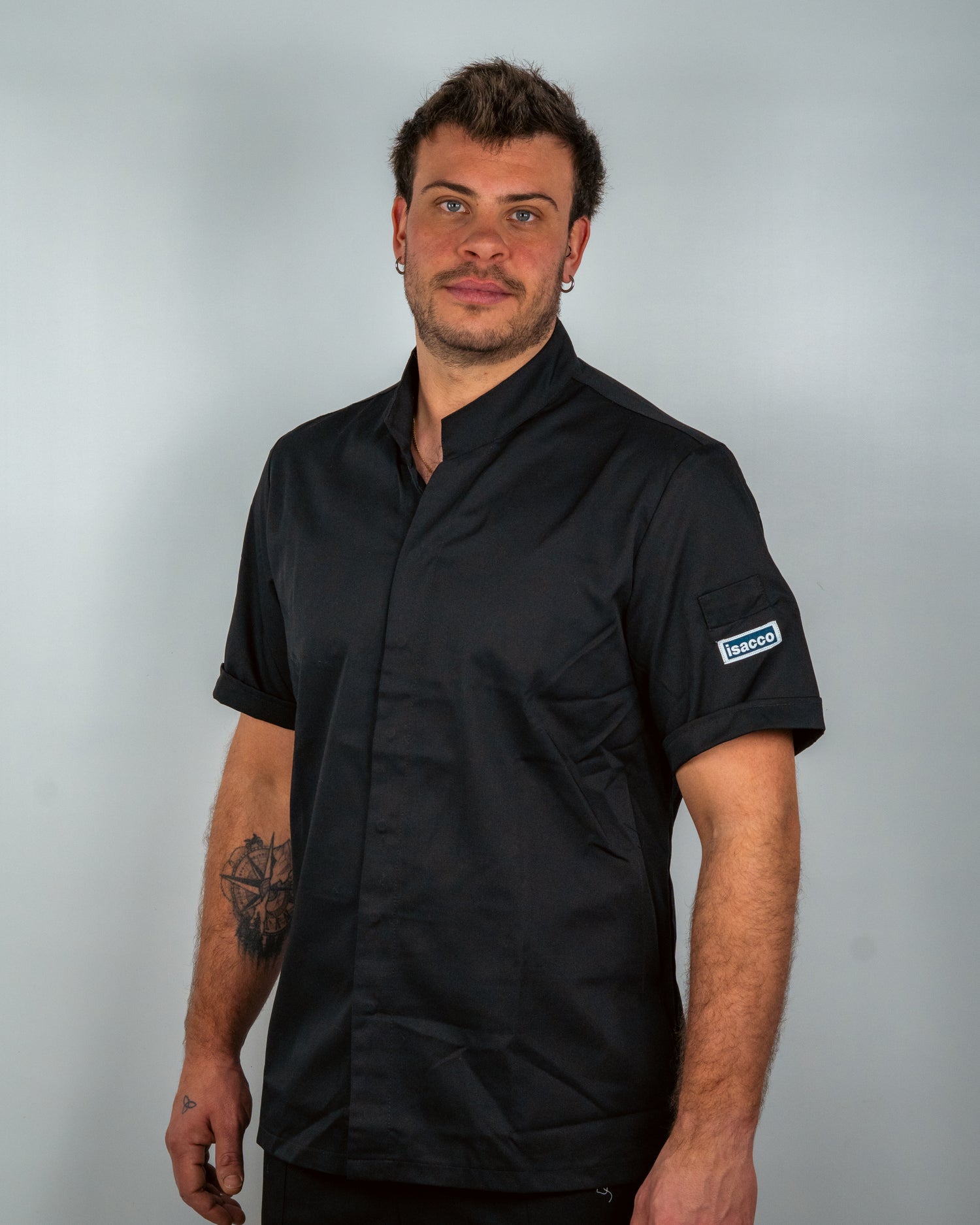 Sinclair Kurzarm Nero - Luxury Chef